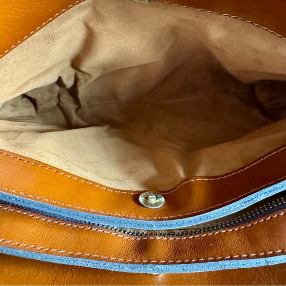 PATRICIA NASH SATCHEL HANDBAG WATER BUTTERFLY COLOR - Picture 8 of 9